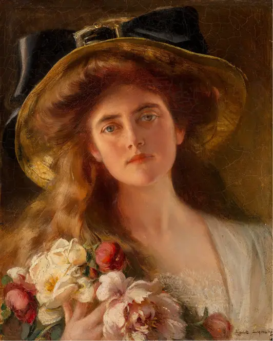 The Summer Porch by Albert Lynch